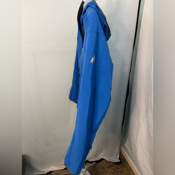 EUC Men’s small Eddie Bauer blue‎ hooded First Ascent Jacket - Picture 4 of 9